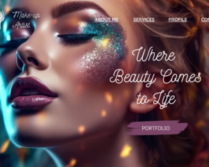 makeup artist website